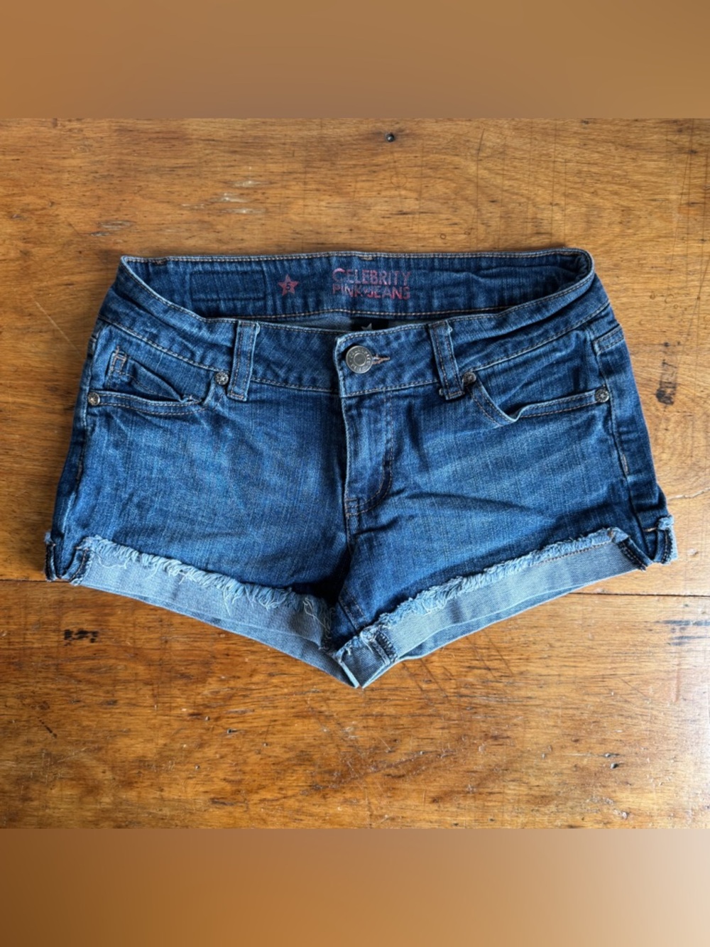 Celebrity Pink Denim Shorts Size 5